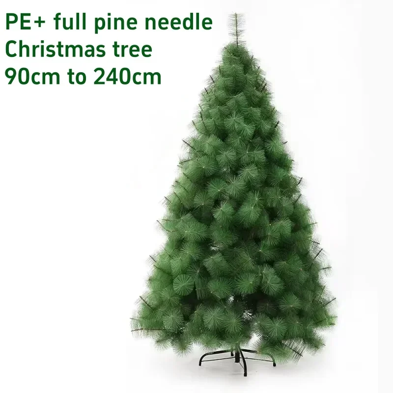 

Pine Needle Christmas Tree PE Encrypted Material Christmas Atmosphere Home Hotel Decoration Supplies Christmas Tree 120cm-240cm