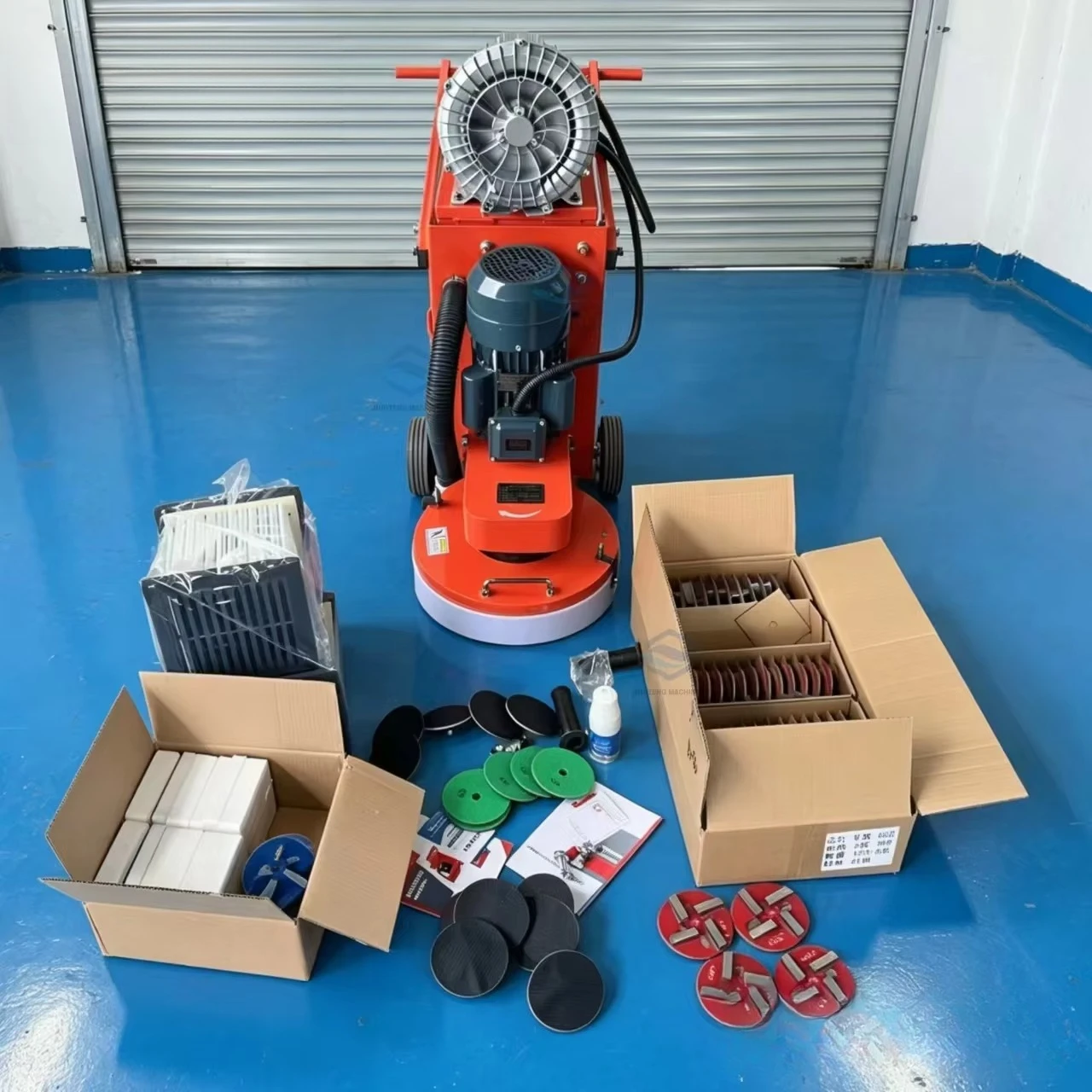 Electric Model Concrete Surface Polish Concrete Sander Planetary Vacuum Cleaner  Concrete Floor Grinder and Polisher