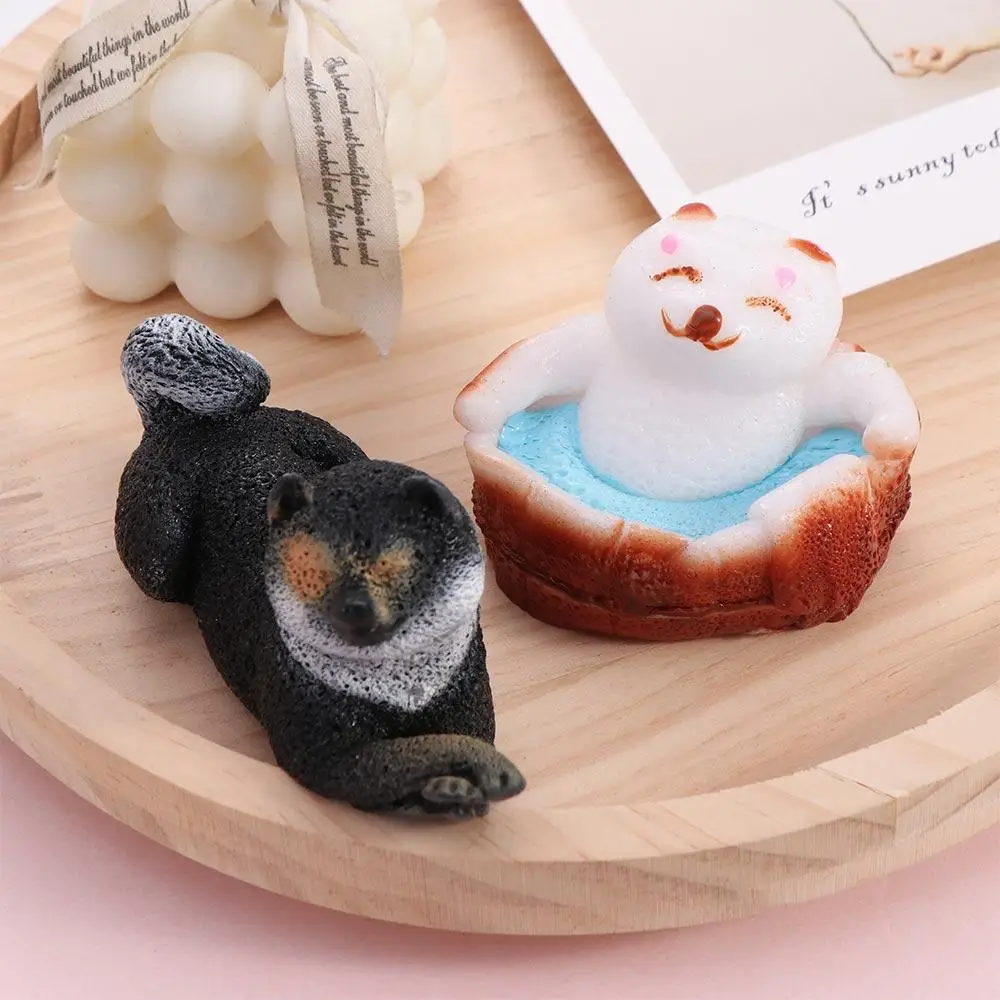 

Artificial Do Bath Puppy Squeeze Toy Shiba Inu Puppy Dog Shaped Squeeze Toy Animal Soft Simulation Dog Squeeze Toy Office