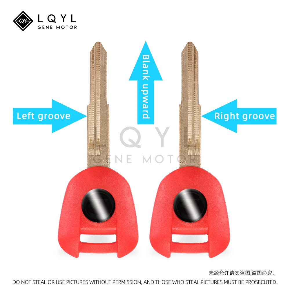 LQYL New Blank Key Motorcycle Replace Uncut Keys For HONDA CBR600RR CBR1000RR CBR900RR CBR954RR VTR1000 NC700 CB400 CBR600 F4 i