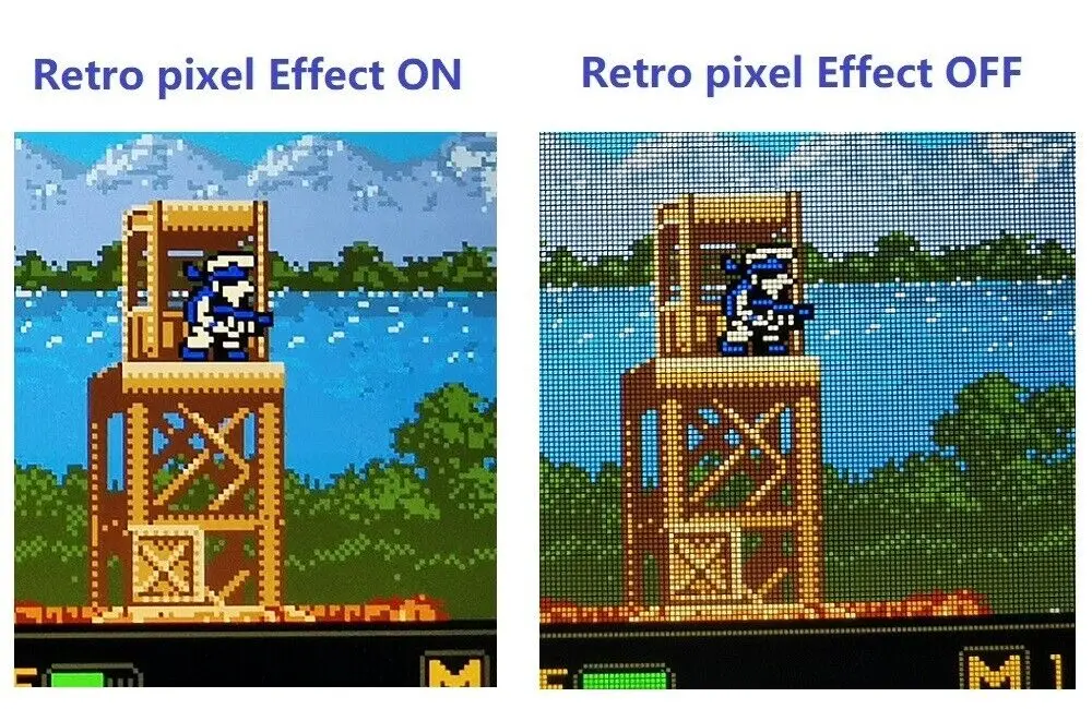 Menú OSD, retroiluminación IPS, Kit de pantalla LCD de píxeles Retro para consola delgada NEOGEO Pocket Color NGPC
