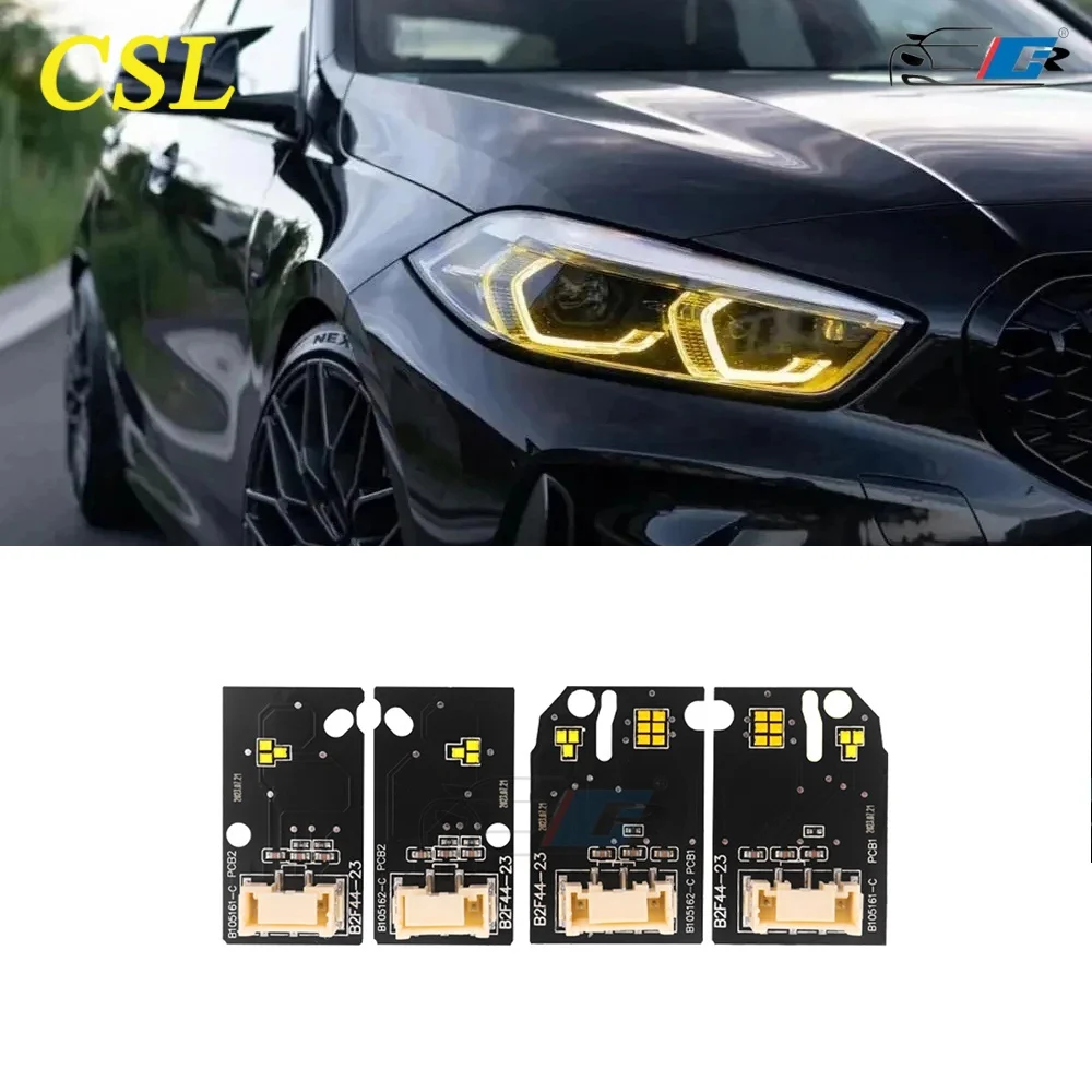 

Angel Eye для BMW 1' F40 F44 118i 2' 228IX M235IX светодиодный головной фонарь RGB DRL модуль 63119448115 9448115 светодиодная плата указателя поворота