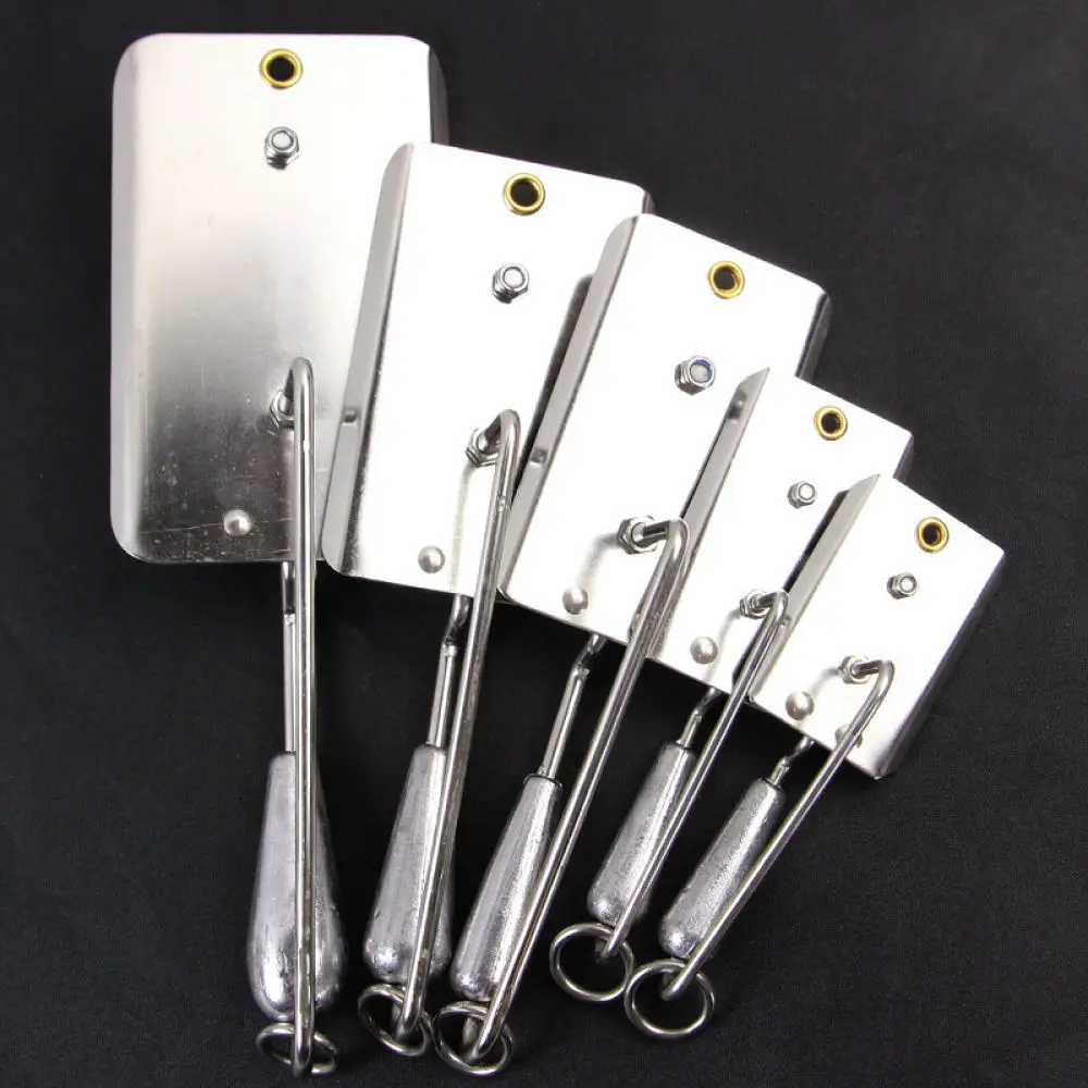 Stainless Steel Trolling Diving Board Fishing Plainer Board Boat Lure Depth Controller For Selco Saltwater Deep Sea Tackle