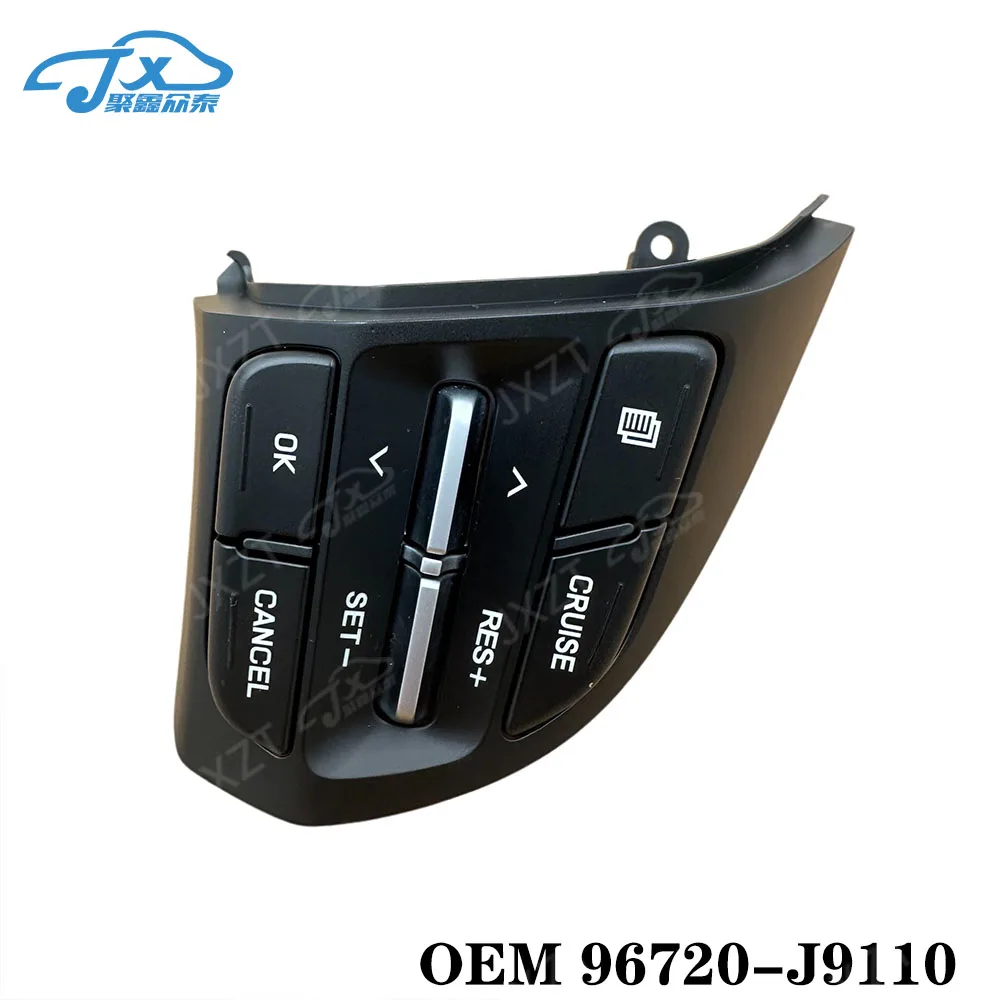 for Hyundai i30 Veloster Kona electric vehicle Steering wheel switch button Cruise button Radio control switch 96720 J9110