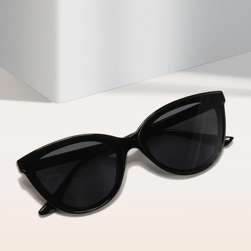 Radfahren Große Rahmen Cat Eye Sonnenbrille Frauen Neue Minimalistischen Stil Gradienten Objektiv Sonnenbrille Hohe Qualität Brillen UV400
