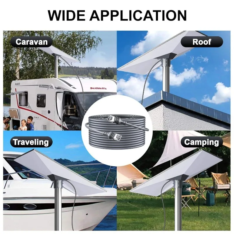 كابل استبدال جهاز التوجيه Gen3 كابل شبكة إيثرنت مقاوم للماء للاستخدام عبر الحدود