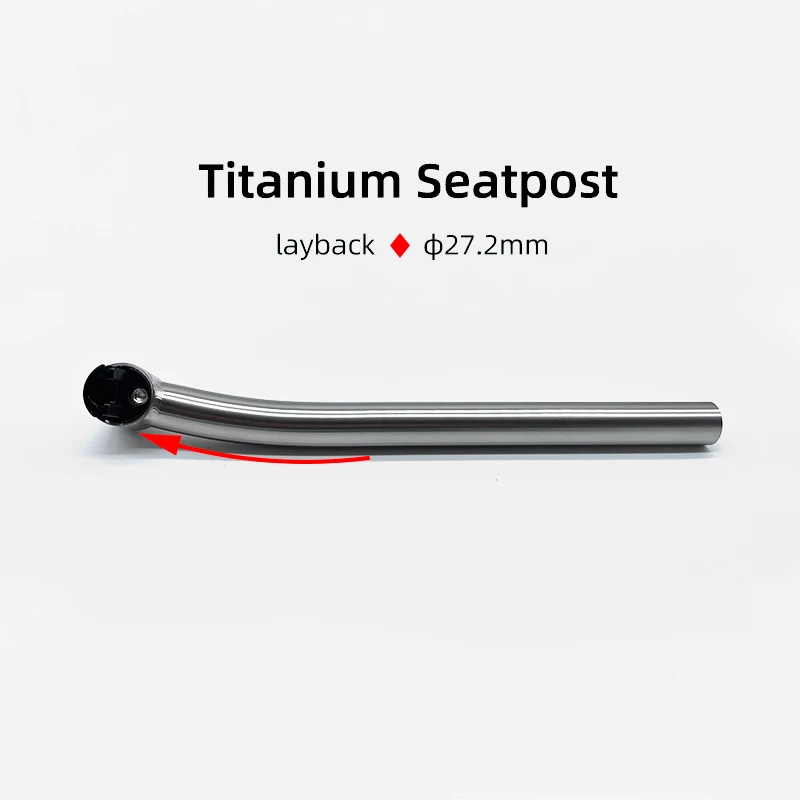 Titanium Alloy After Float Seatpost Bike Seat Post Road Bike MTB Bicycle Seat Tube Cycling Parts Accessories