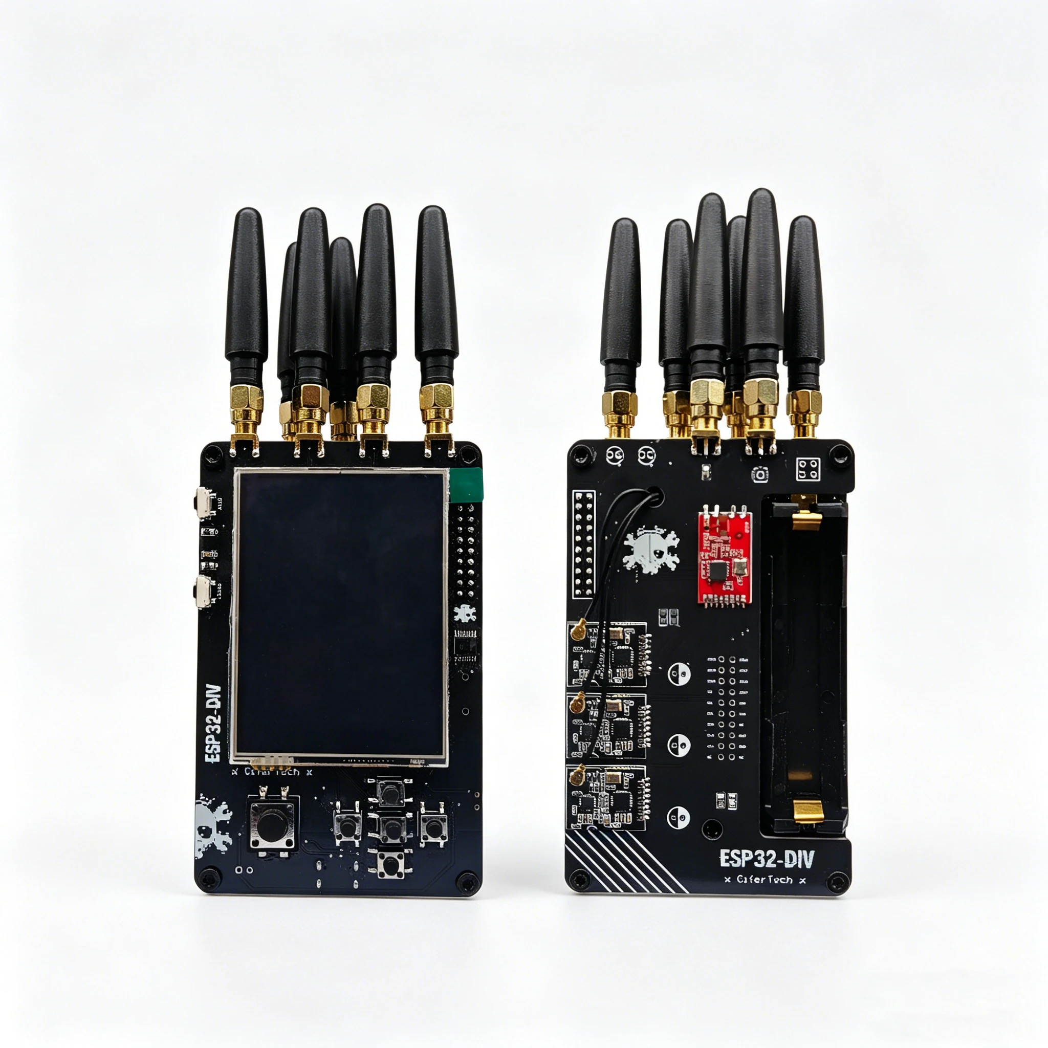 

New ESP32 DIV V1 Development RF Debugging Kit Supports Bluetooth Wifi Signal 2.4Ghz & NRF24 IOT Development Board Protocol Analy