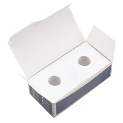 50PCS 17.5~40mm Coin Holder Stamp Holder Storage Case Storage Holders Box Square Cardboard Box Household Supplies Parts