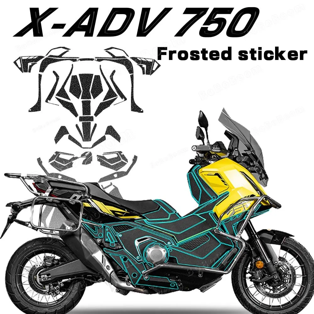 

Motorcycle Full Body Protection Sticker Thick Frosted Armor Decal Anti Scratch Accessories For X ADV750 X-ADV 750 xadv 750 2025