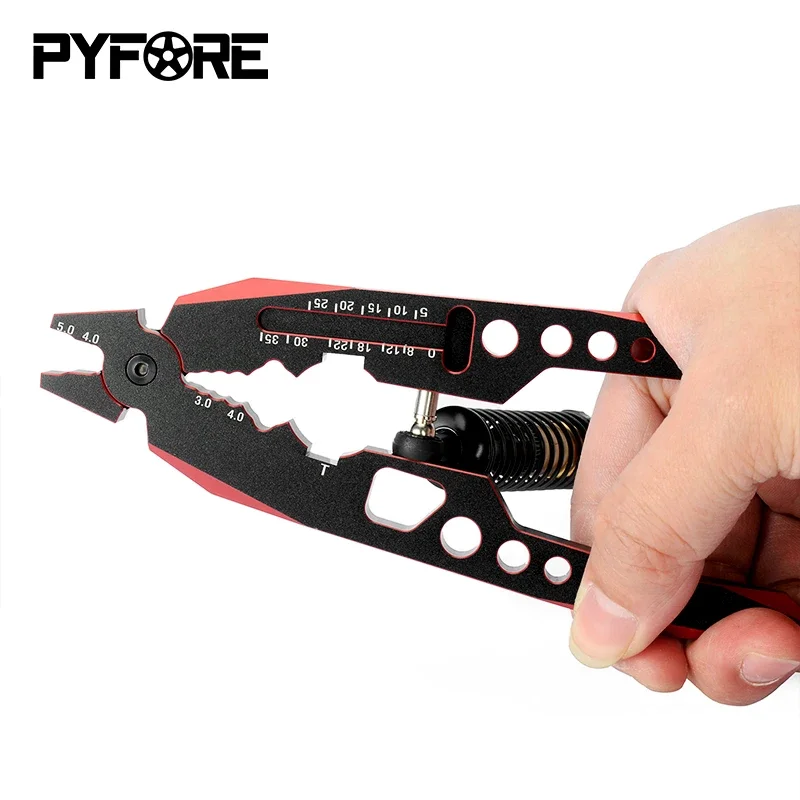PYFORE Metal Multifunctional Ball Joint Pliers Tool RC Model Car Shock Absorber Pliers Plug Welding Fixed Shock Absorber Clip