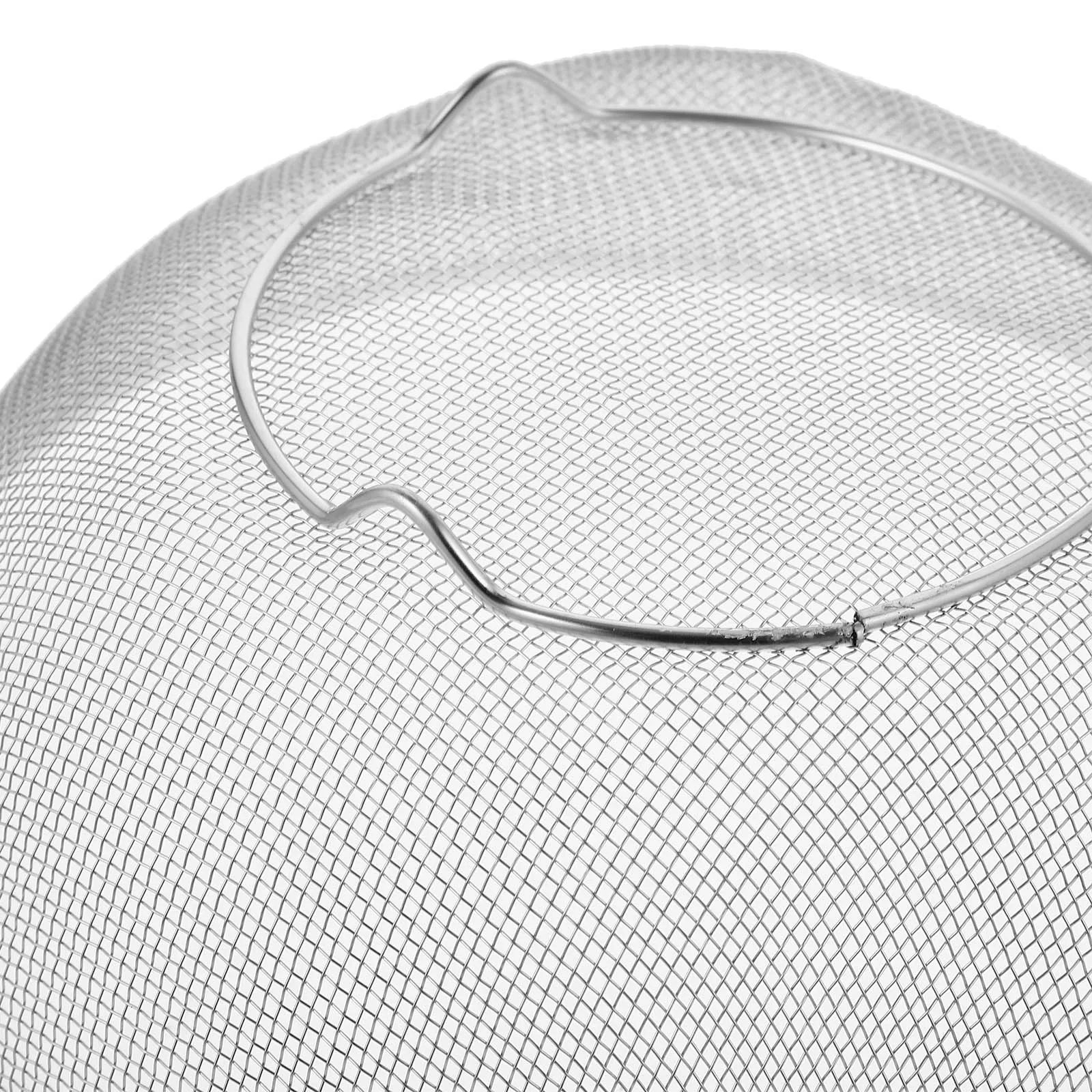 

Stainless Steel Rice Washing Basin Double Handle Strainer Fine Mesh Colander Fruit Vegetable Drainer Sifter Bowl Large Capacity