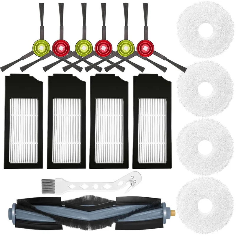 

Replacement Roller Brush Side Brush Hepa Filters for Deebot X1Turbo X1Omni Robot Vacuum Cleaner Accessories