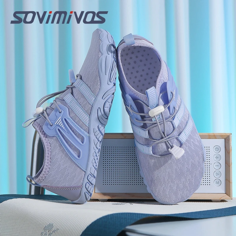 

2025 Мужская обувь цвета морской волны, уличная дышащая пляжная обувь, легкая быстросохнущая обувь для прогулок, спортивные кроссовки для воды и кемпинга