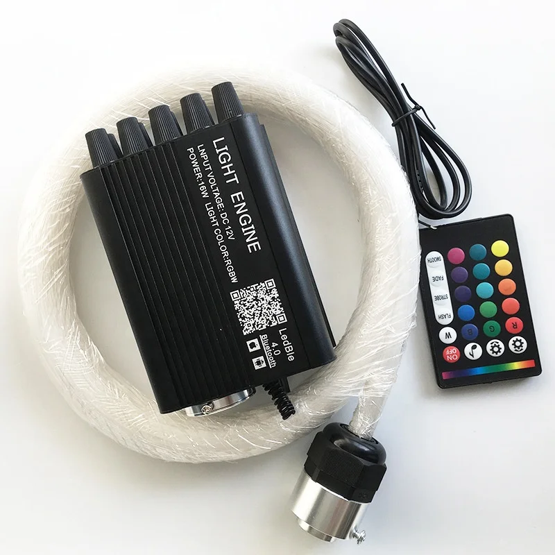 

New Product 16W Star Top Fiber Optic Starlight with Meteor Machine All in One Light Set for Car Indoor