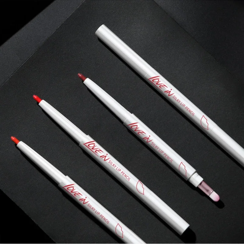 Moisturizing Lipsticks Long-lasting Automatic Rotary Lip Liner Makeup Lipliner Waterproof Lips Pencil Beauty Cosmetic Tool