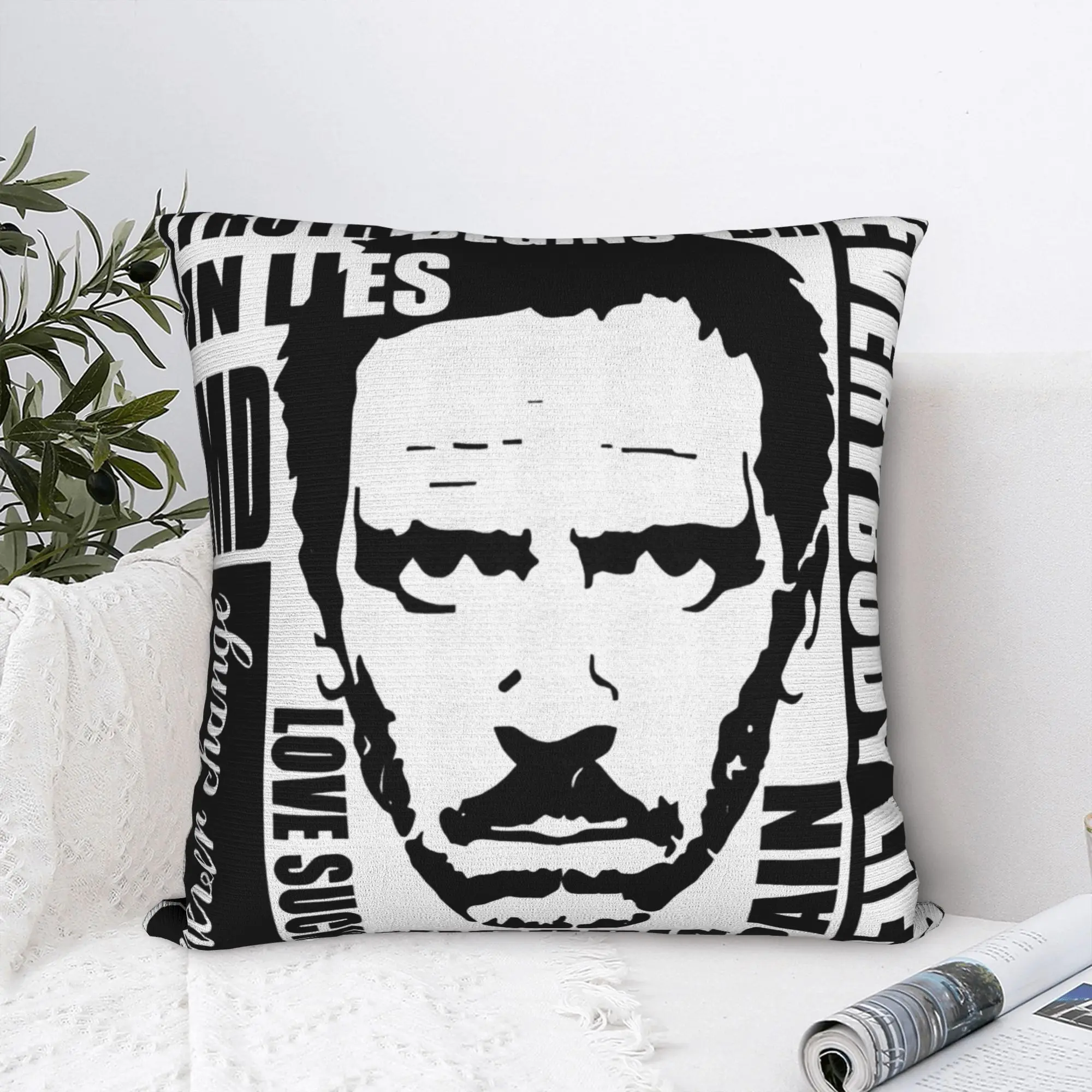 

Квадратные наволочки House MD, полиэстер, чехол для подушки для домашнего ТВ-шоу, забавное украшение для дома, наволочка 45*45