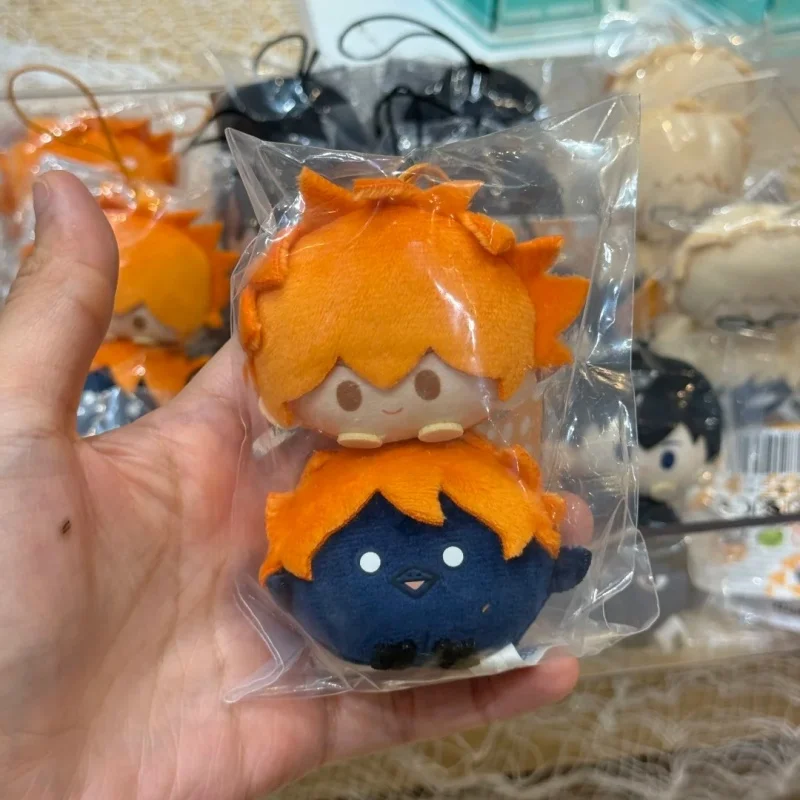 In Stock Original Haikyuu!! Cute Plush Keychain Hinata Shoyo Tobio Kageyama Kozume Kenma Kei Tsukishima Mini Plush Lovely Gift