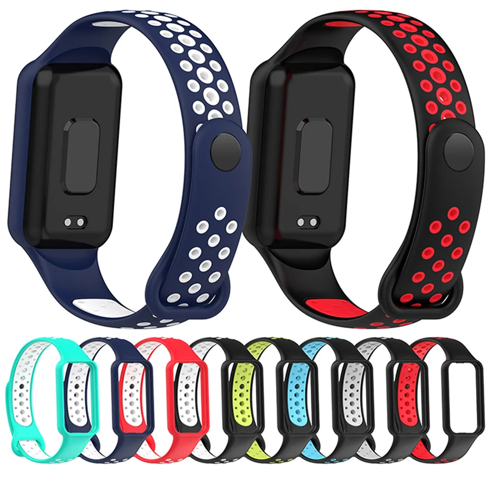 16MM Silicone Band Strap For Redmi Smart band2 Watchstrap For Redmi band 2 WristBand Bracelet Replacement belt Accessories