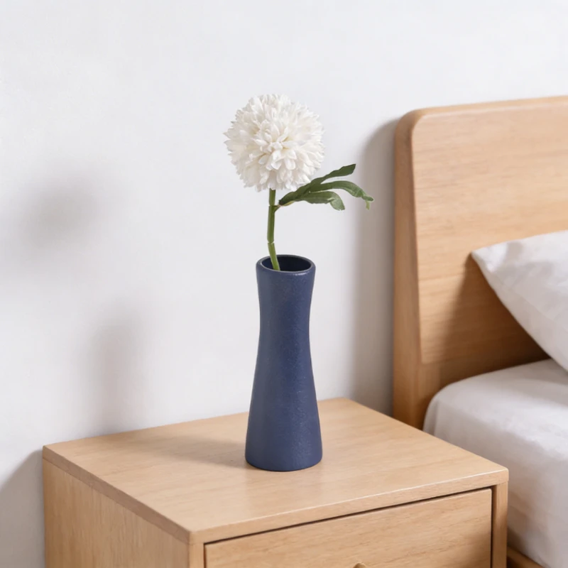 Keramikvase Einfach Klein Frisch Farbenfroh Wohnzimmer Heimdekoration Blumenarrangement Japanisch Modern Trockenblumenvase Dekor
