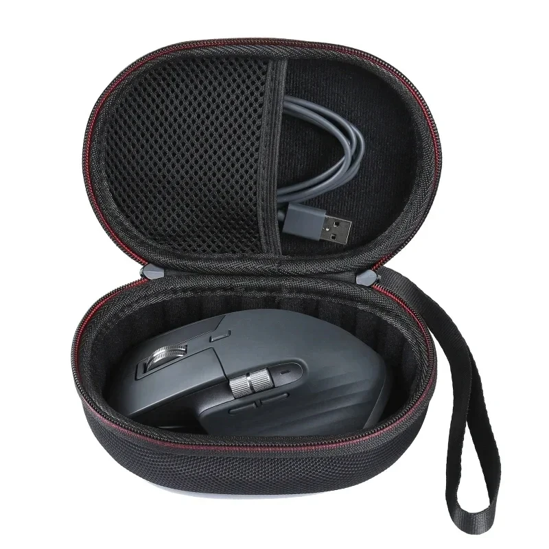Hard Case for Logitech MX Master 3S MX Master 4 Carrying Bag Storage Cover Carrying Mouse Pouch Travel Cable Cord Organizer Bag