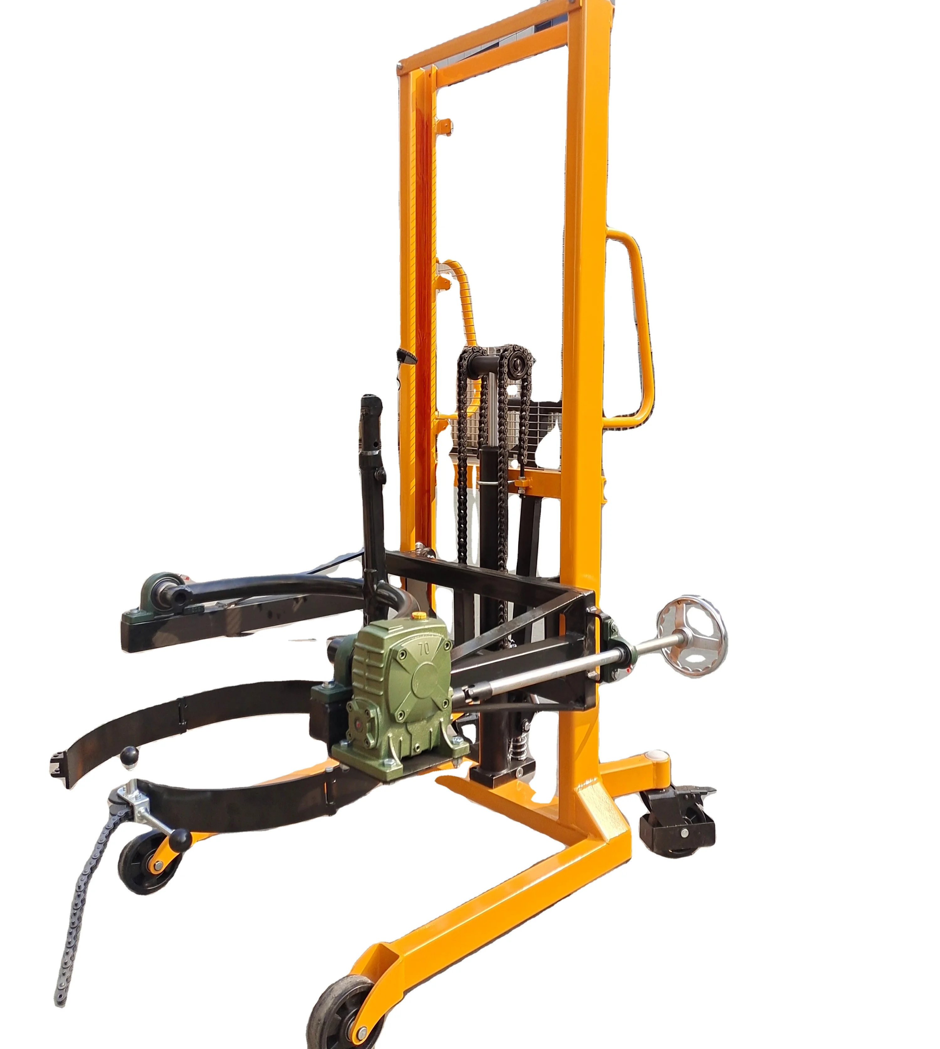 

450kg Manual Oil Drum Lifter Stacker With 1500mm Lifting Height