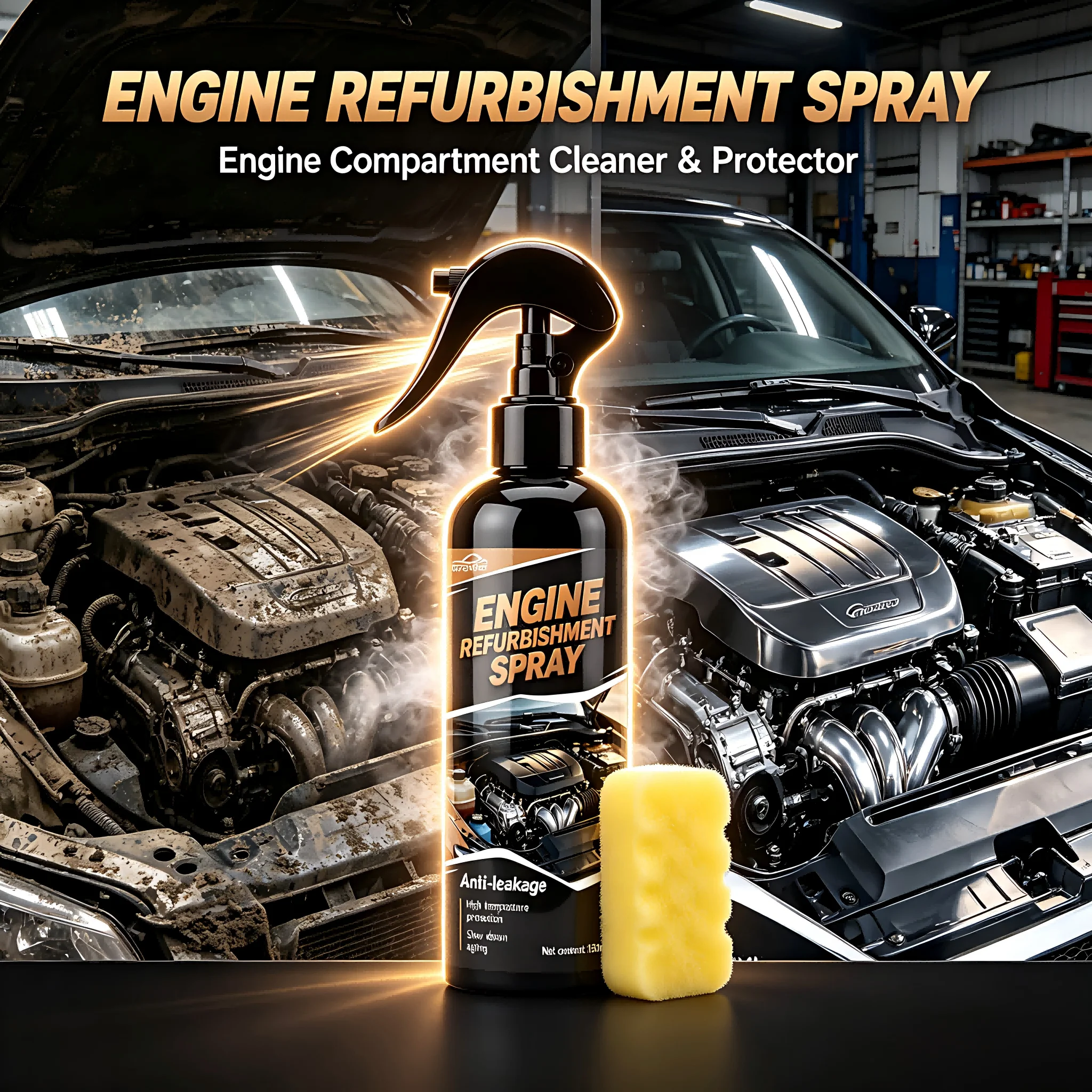 150ML Anti-Aging Engine Refurbishment Spray Durable Protective Film Extend Service Life of Engine Components