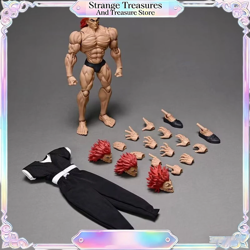 

Action Figure St Baki Hanma Son Of Ogre Hanma Yuujiro Pvc Model Toys Anime The Strongest Organisms Ko Yujiro Movable Figurine