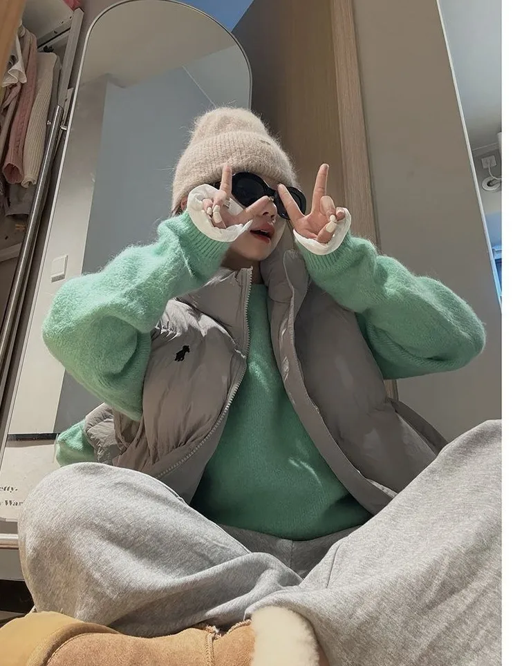 

Жилеты Жилеты Толстый женский жилет Формальный весенний льняной индивидуальный заказ на одной пуговице Минималистичный чистый образ Профессиональный городской