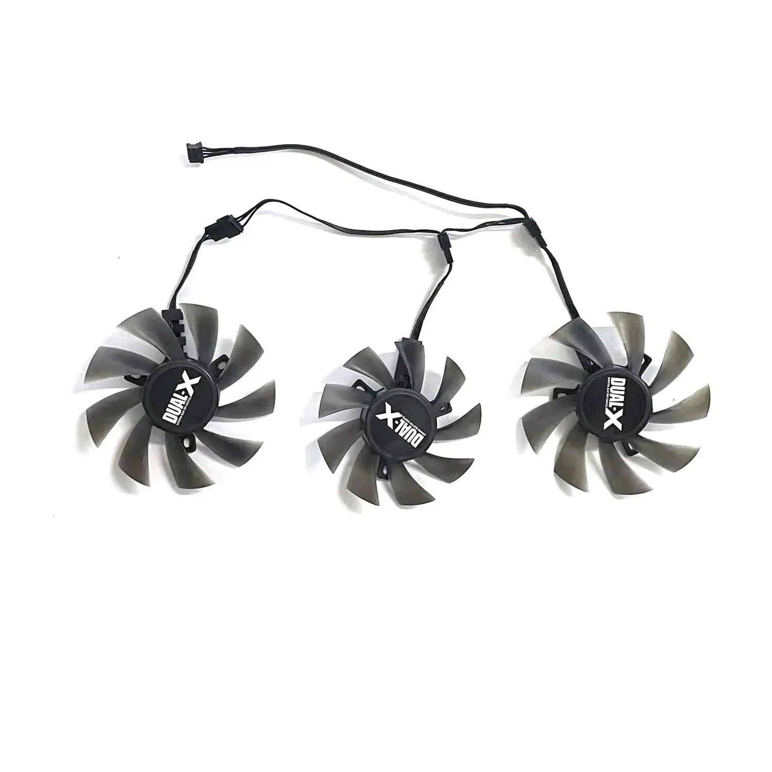 3FAN double ball graphics card cooling fan 85MM 75MM 4PIN suitable for Sapphire R9 270X Sapphire R9 280X graphics card