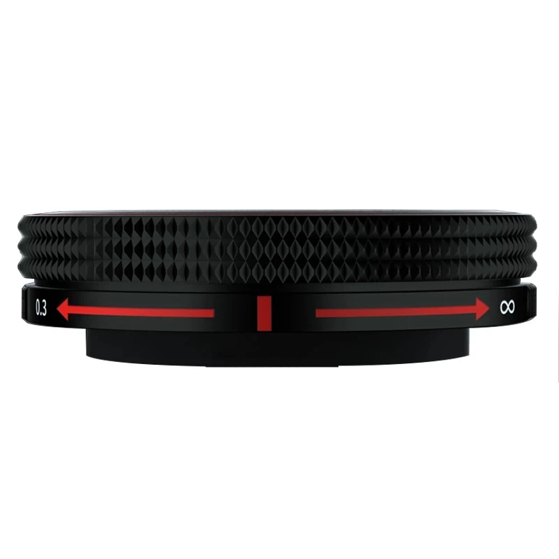 Rock Star RockStar 10mm F8 FishEye Lens Fixed Focus Ultra Wide Angle Micro for  E Fuji X M4/3 Canon Eos M Nikon Z Mount