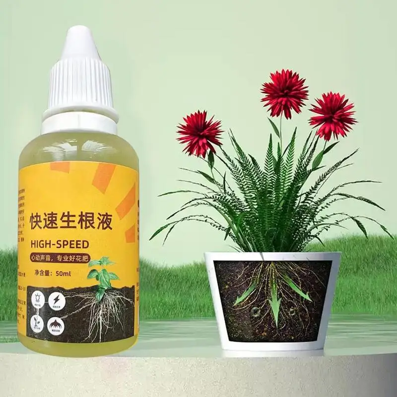 Plant Root Booster Liquid Rooting Fertilizer For Seedling Fast And Strong Root Growth Nutrient-Rich Formula Root Stimulator For