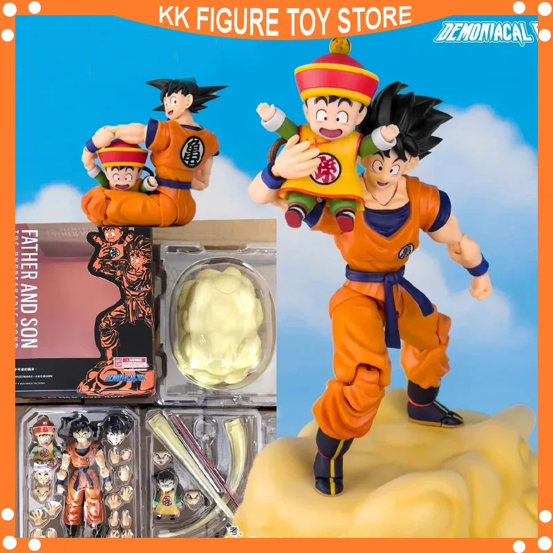 

Demoniacal Fit Dragon Ball Super Saiyan Son Goku Son Gohan Father And Son The Unbreakable Bond Anime Action Figure model toys
