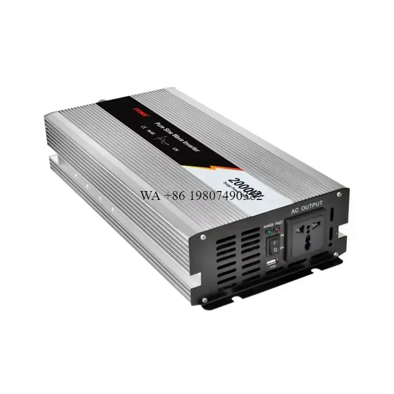 wmwmnu for JYP 2000W 12V to 220V Solar Car Power Inverter Suder