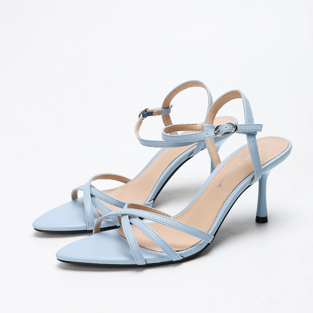 

2026 New Summer Women Size 35 to 42 Thin Heels Sandals