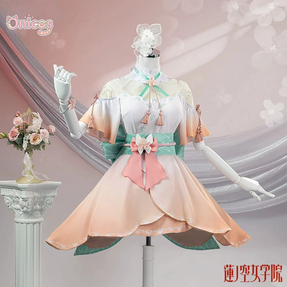 Love Live Hasunosora Hanamura Kanata Otose Kozue Momose Tsuzuri Cosplay Costume Pretty Dress Full Set Halloween Onicos