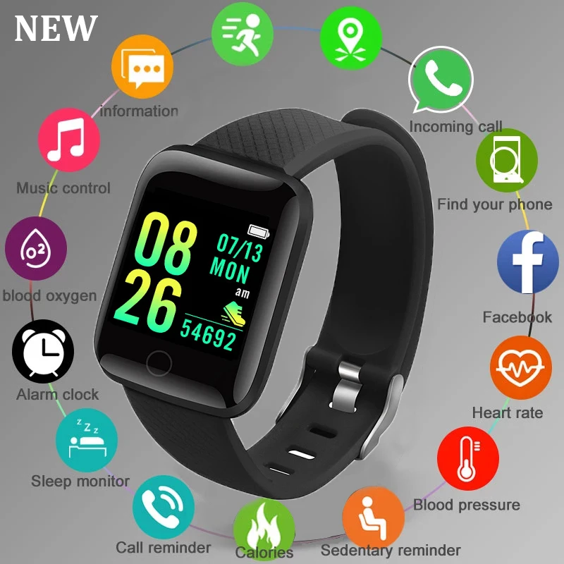 

Reloj Digital Smart Sport Watch Kid's Watches Led Electronic Wristwatch Bluetooth Fitness Women Men Kids Children Hours Hodinky