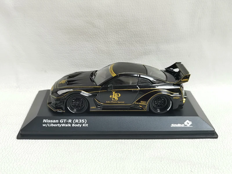 SOLDO 1:43 Scale NISSAN GT-R R35 Alloy Car Model Diecast Toy Collectible Ornament Souvenir Toys Cars