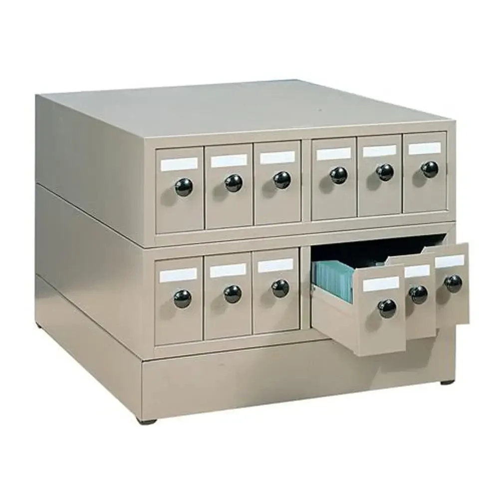 100SCKB Beige Steel Slide Cabinet, 18.75