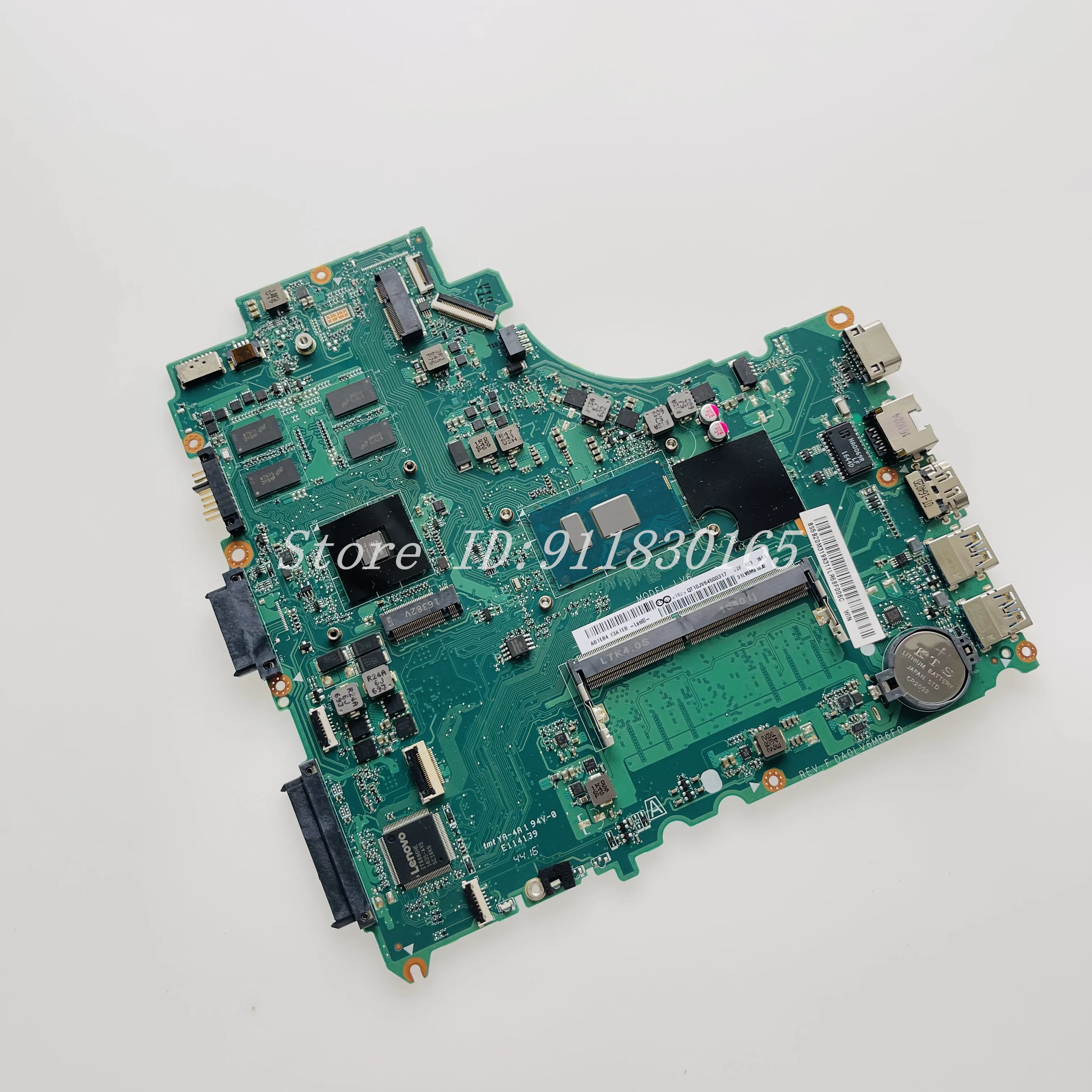 Imagem -05 - Placa-mãe Portátil para Lenovo Cpu Amd Radeon r5 Gpu 2gb 4gb de Ram Da0lv6mb6f0 V31014isk V310-14ikb i3 i5 i7