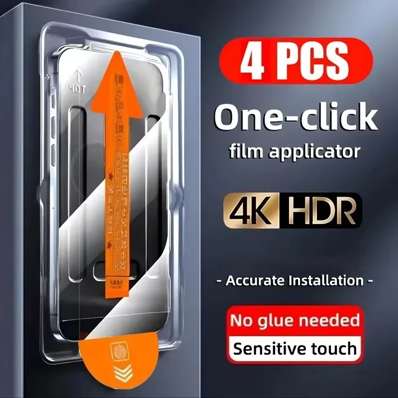 

4pcs Dust Free Install Anti-Spy Tempered Glass For Poco M6 M5S M4 M3 M2 F6 Pro F5 F3 X6 X5 X4 X3 C65 5G Privacy Screen Protector
