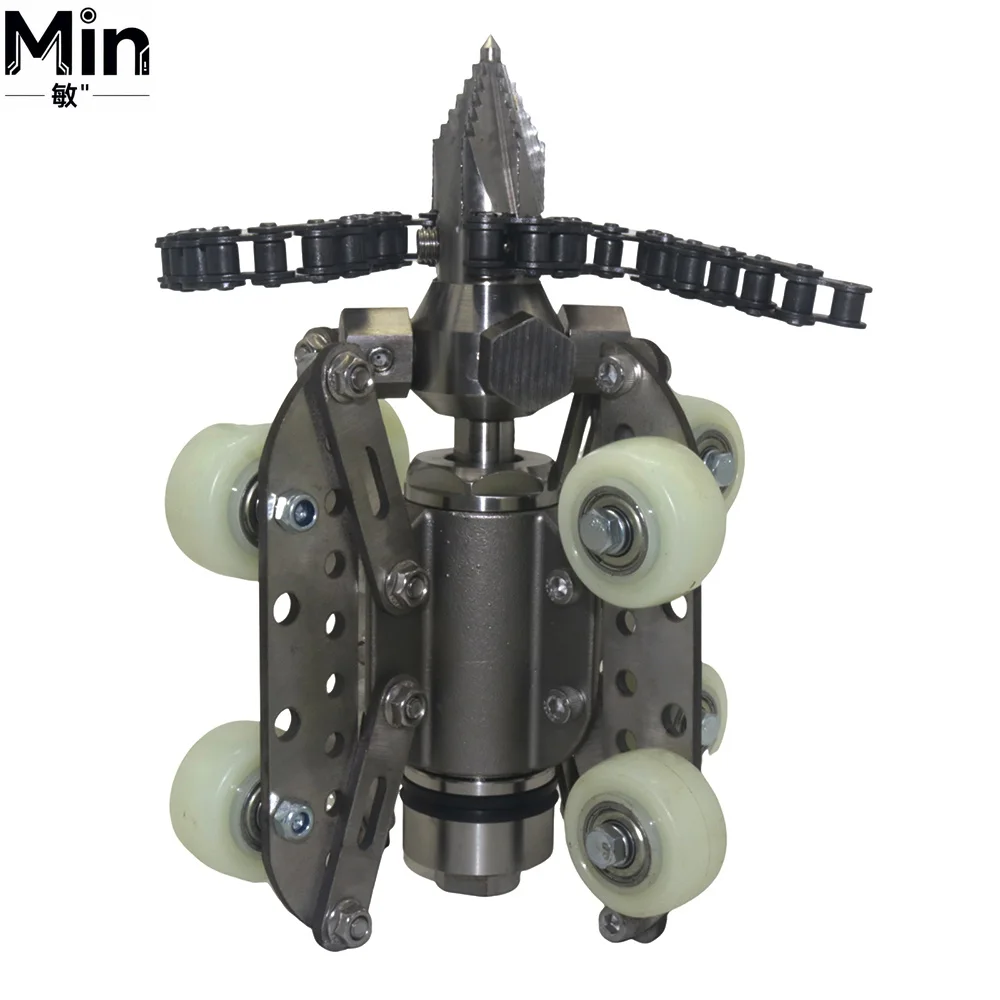 360 Degree Rotating High Pressure Nozzle for Industrial Tank Dredging Urban Sewer Pipeline Cleaning Machine