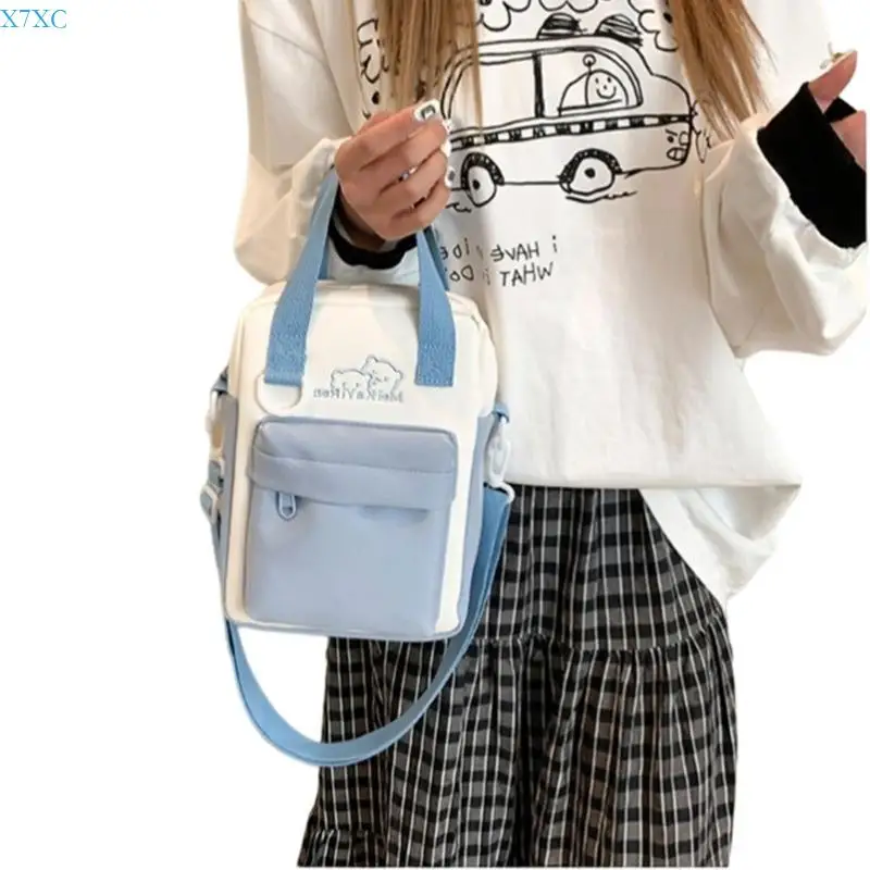 

X7XC Fashion Ita Bag Crossbody Purse Pin Display Bag for Shopping and Travel