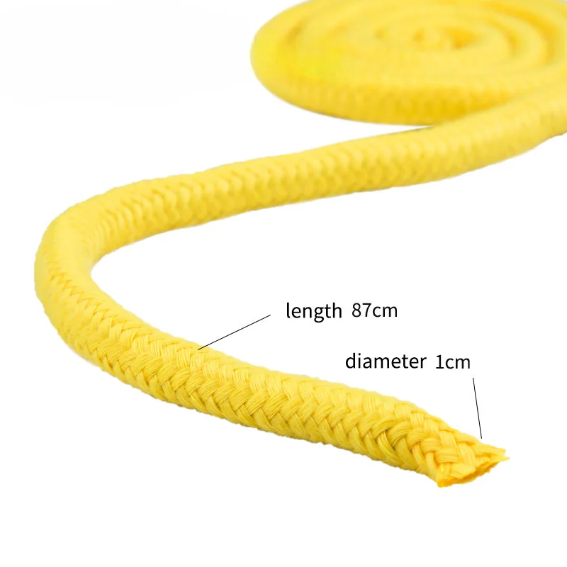 Three Color Linking Ropes Magic Trick Red Yellow Blue Props Close-Up Funny Professional Accessories