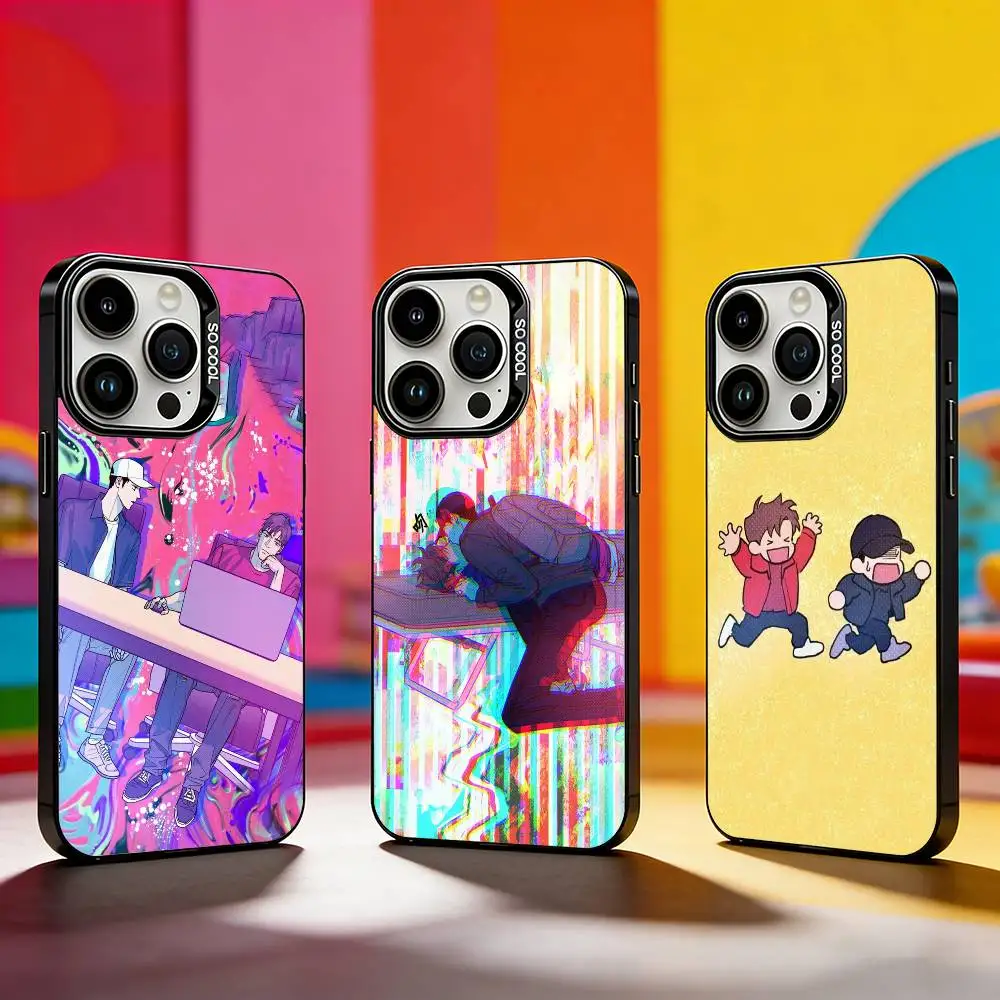 

S-Semantic Error Phone Case For iPhone 17,16,15,14,13,12,11 Plus,Pro Max,XS,Colored silver phone case