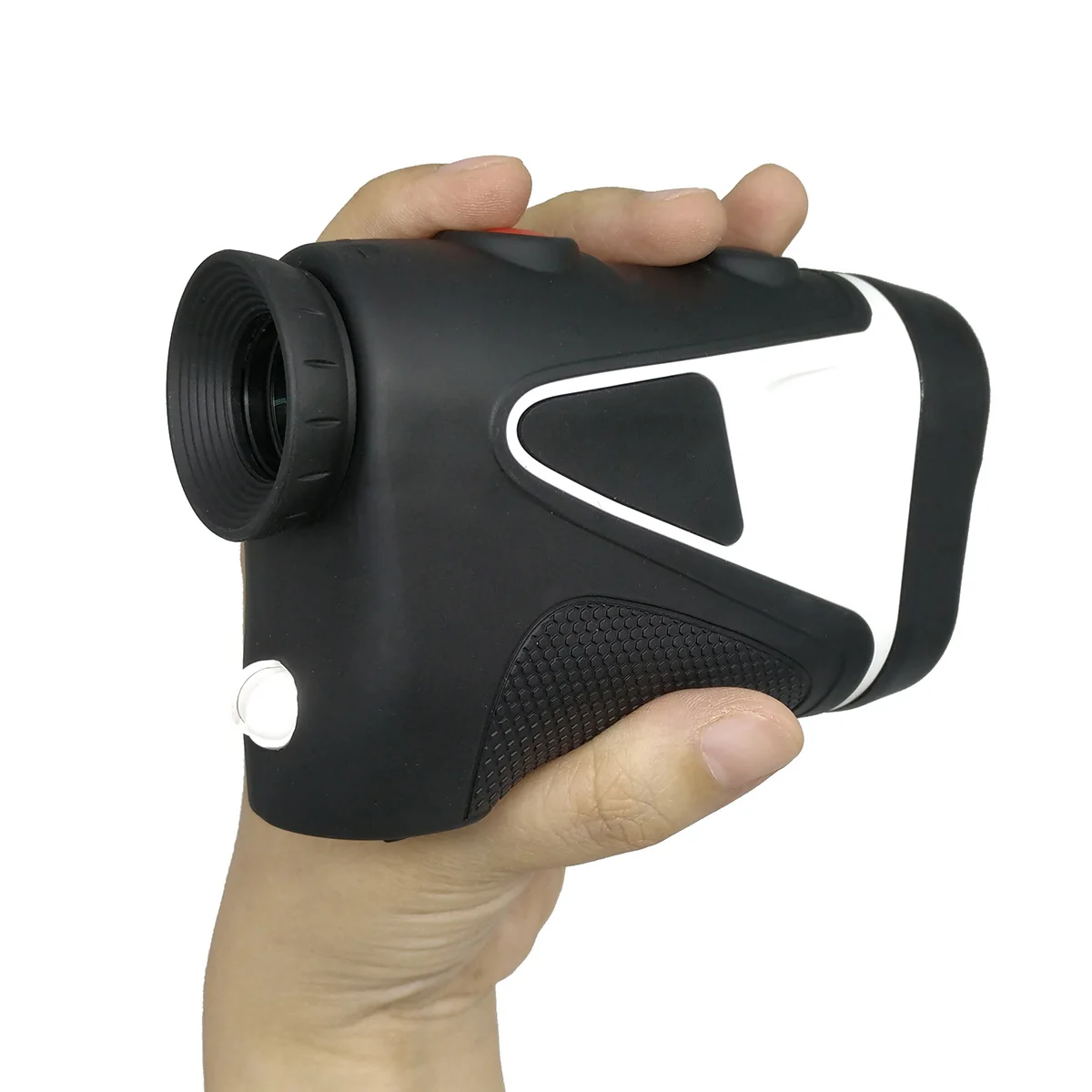 

Golf Range Finder with 1100 Yards & 6X Magnification Slope Function with High Precision Rangefinder for golfing