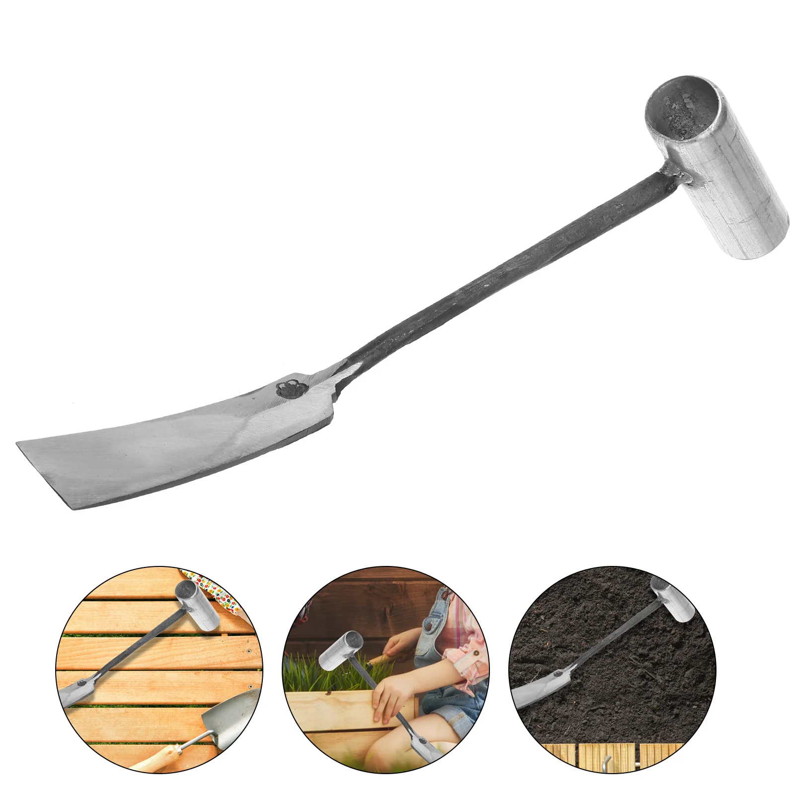 

Multifunctional Garden Spade Durable Metal Shovel for Planting Weeding Transplanting Gardening Tools Outdoor Use