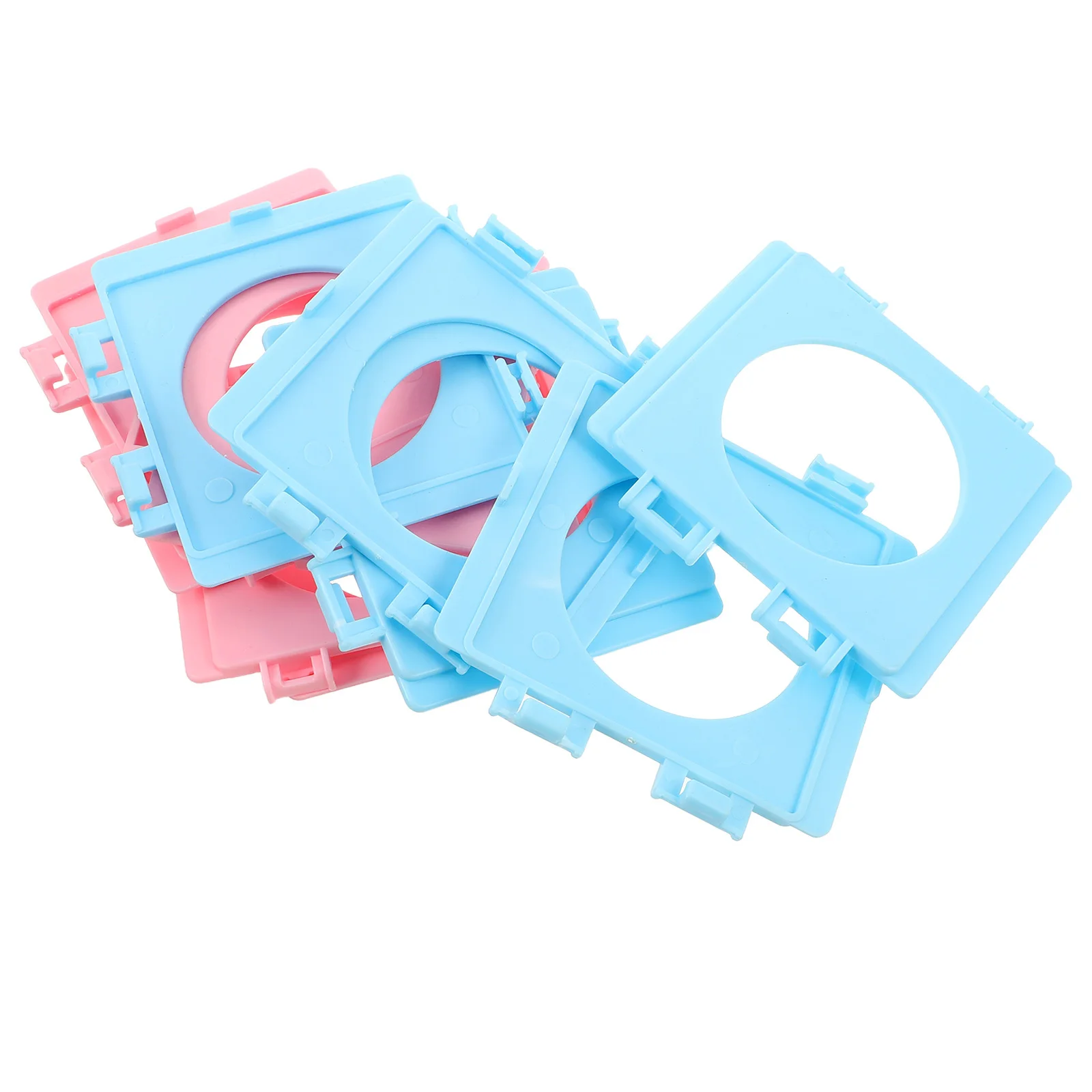 

10pcs Pet Cage Connector Modular Tunnel Board For Hamster Cage Extension Safe Fit Small Animal Play Tube Replacement Parts