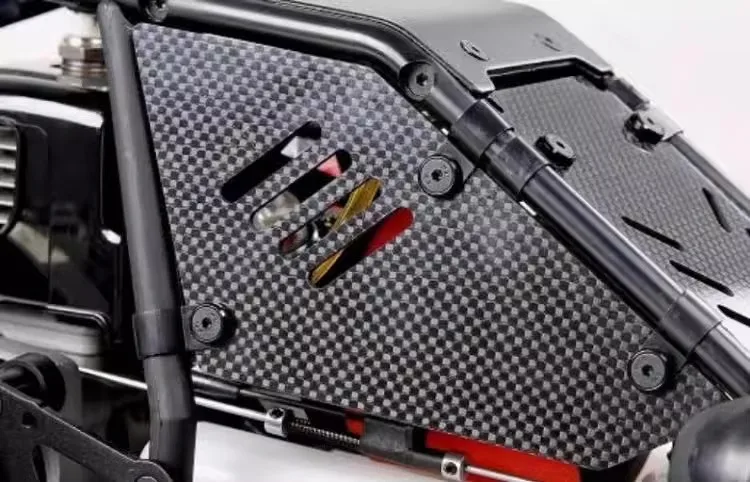 Carbon Fiber Body Windows Dust Proof Window For 1/5 Rovan KM HPI BAJA 5B RC Car Upgrade Parts