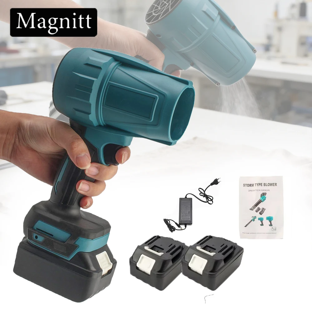 200M/S Kabelloser Hand-Turbogebläse-Ventilator, leistungsstarker elektrischer Staubbläser für Makita 18V Akku